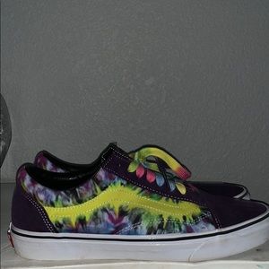 Vans Tie-Dye Old Skool Skate/BMX Shoes